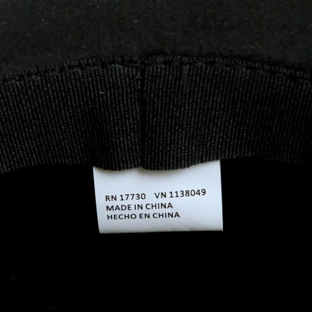 Black Wide Brim‎ Floppy Hat - Picture 7 of 7